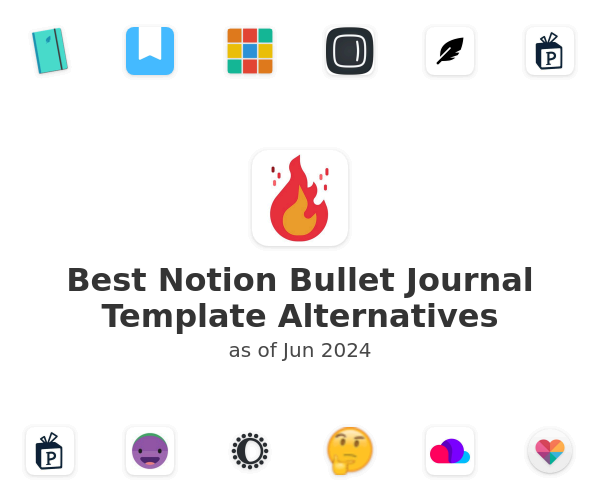 Best Notion Bullet Journal Template Alternatives