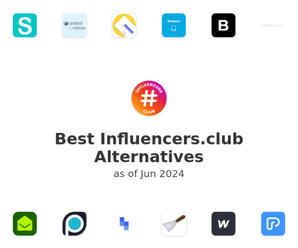 Best Influencers.club Alternatives
