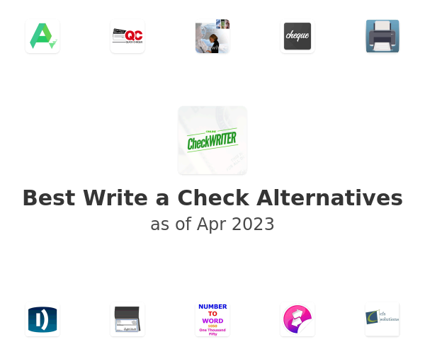 Best Write a Check Alternatives