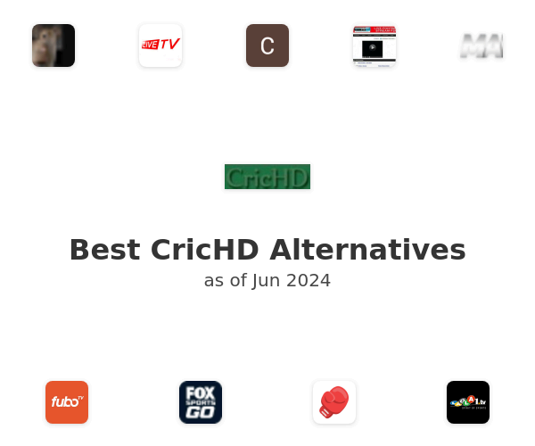 Best CricHD Alternatives