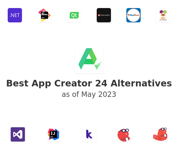 Best App Creator 24 Alternatives