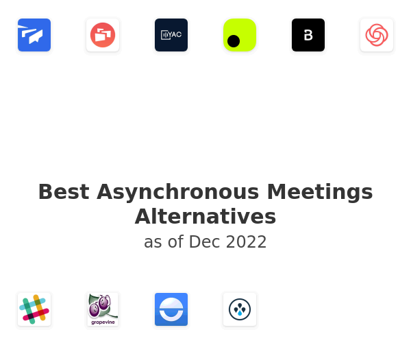 Best Asynchronous Meetings Alternatives