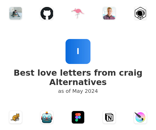 Best love letters from craig Alternatives
