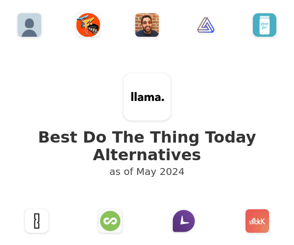 Best Do The Thing Today Alternatives