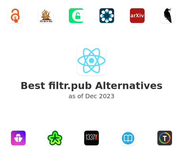 Best filtr.pub Alternatives
