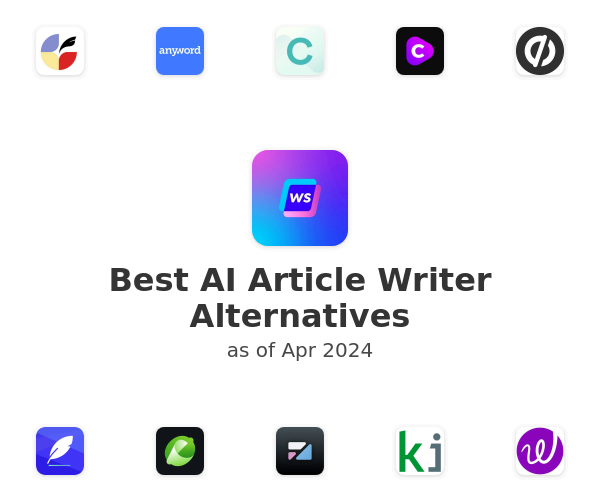 Best AI Article Writer Alternatives