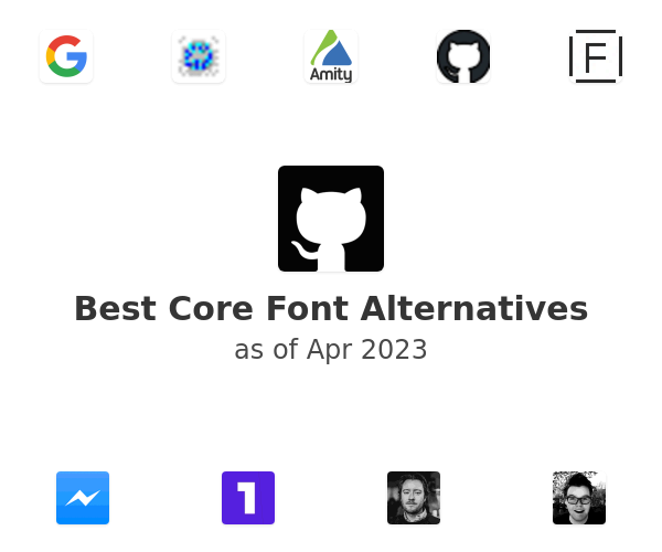 Best Core Font Alternatives