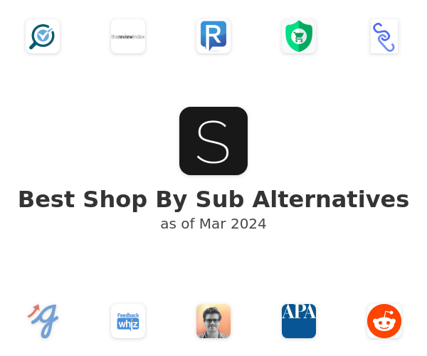 Best Shop By Sub Alternatives