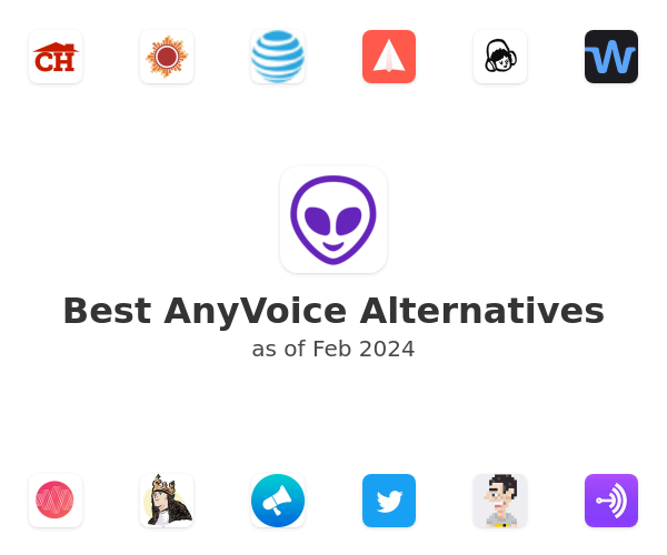 Best AnyVoice Alternatives
