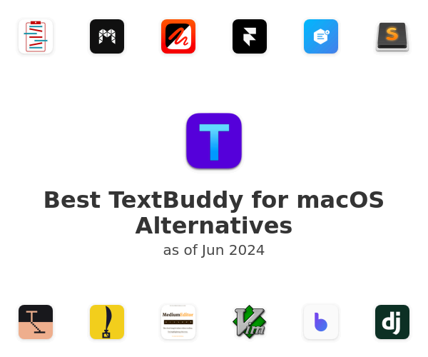 Best TextBuddy for macOS Alternatives