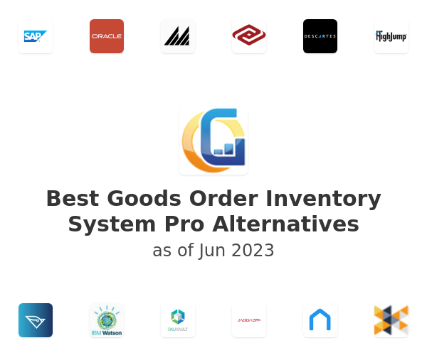 Best Goods Order Inventory System Pro Alternatives