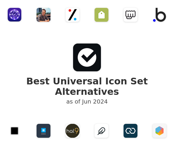 Best Universal Icon Set Alternatives