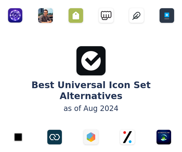 Best Universal Icon Set Alternatives