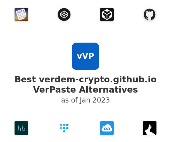 Best verdem-crypto.github.io VerPaste Alternatives