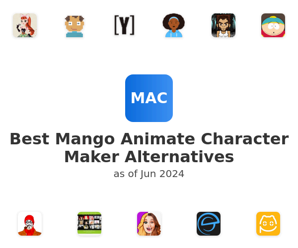 Best Mango Animate Character Maker Alternatives