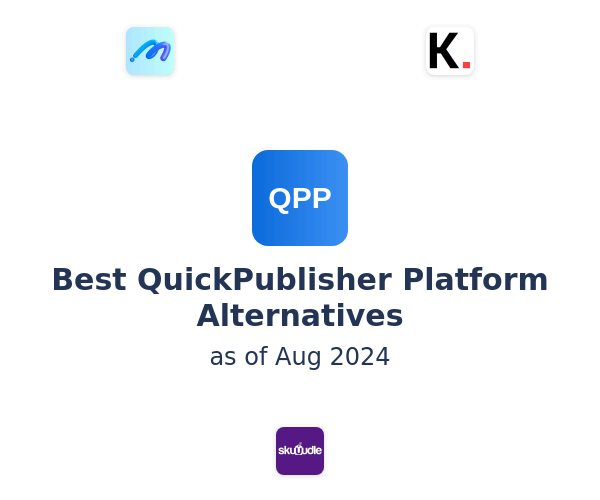Best QuickPublisher Platform Alternatives