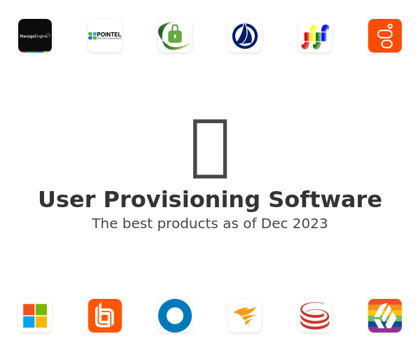 The best User Provisioning products