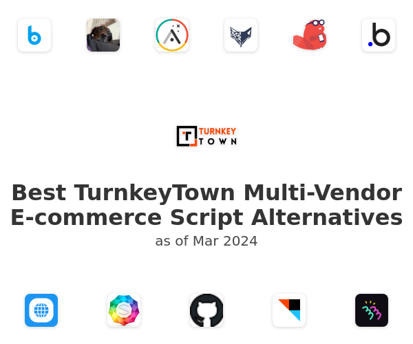 Best TurnkeyTown Multi-Vendor E-commerce Script Alternatives