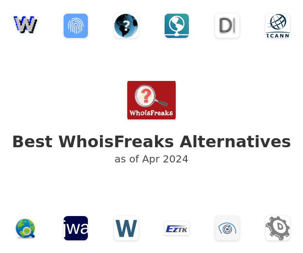 Best WhoisFreaks Alternatives