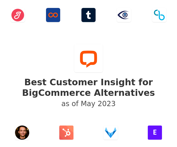 Best Customer Insight for BigCommerce Alternatives