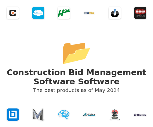 The best Construction Bid Management Software products