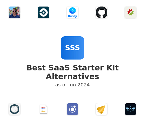 Best SaaS Starter Kit Alternatives