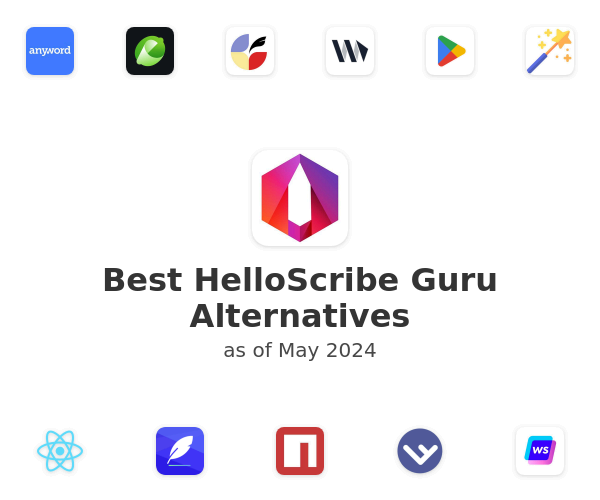 Best HelloScribe Guru Alternatives