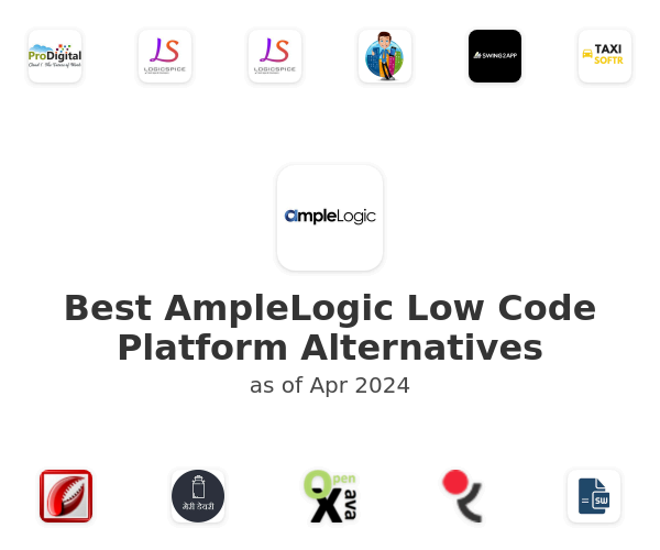 Best AmpleLogic Low Code Platform Alternatives