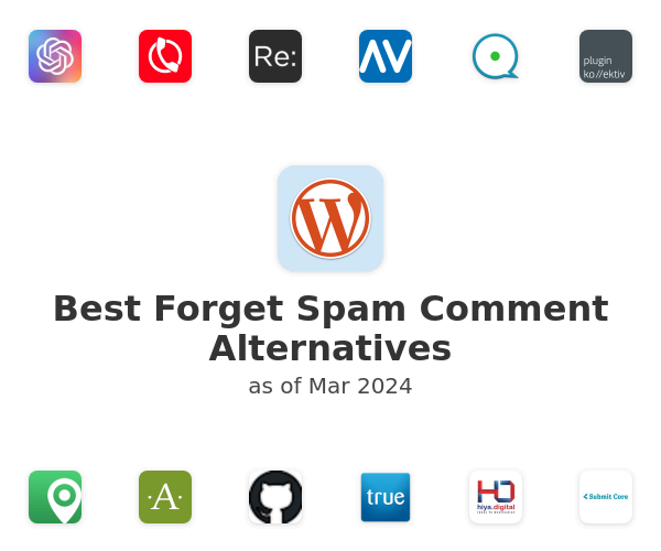 Best Forget Spam Comment Alternatives