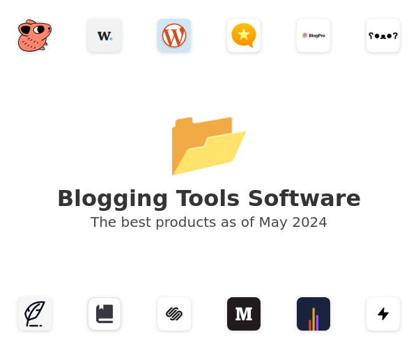 The best Blogging Tools products