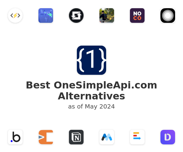 Best OneSimpleApi.com Alternatives
