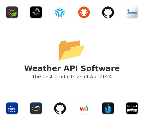 The best Weather API products