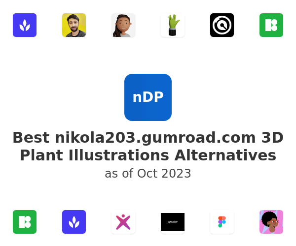 Best nikola203.gumroad.com 3D Plant Illustrations Alternatives
