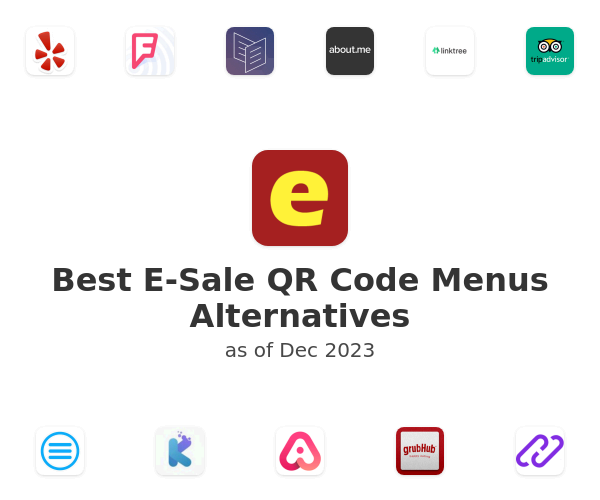 Best E-Sale QR Code Menus Alternatives