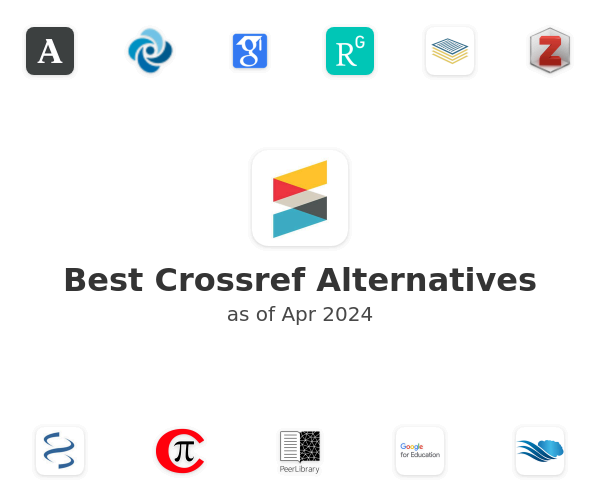 Best Crossref Alternatives