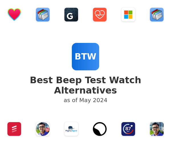 Best Beep Test Watch Alternatives