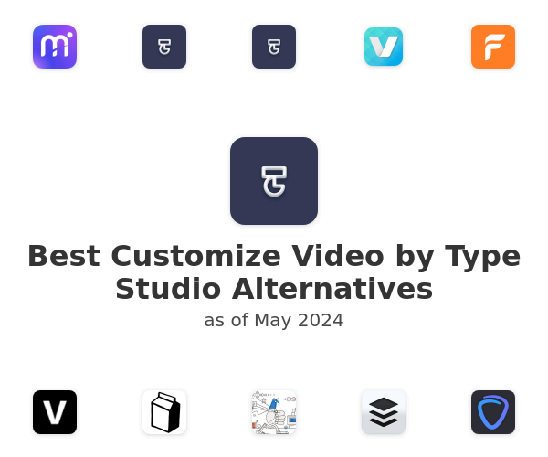 Best Customize Video by Type Studio Alternatives
