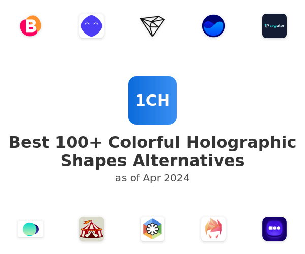 Best 100+ Colorful Holographic Shapes Alternatives