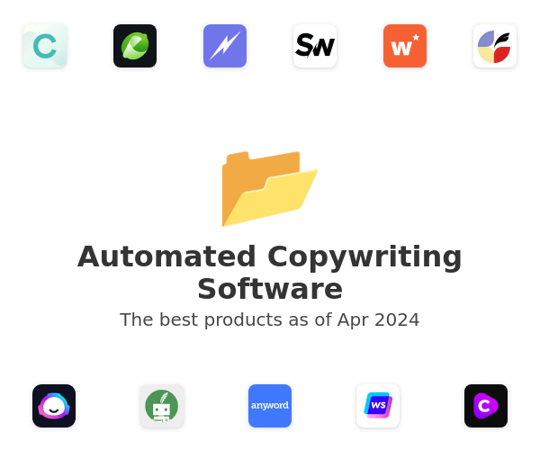 The best Automated Copywriting products
