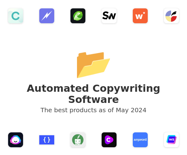 The best Automated Copywriting products