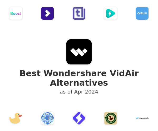 Best Wondershare VidAir Alternatives