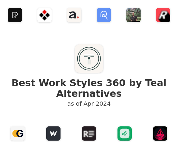 Best Work Styles 360 by Teal Alternatives