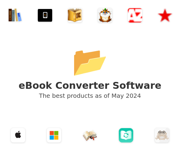 The best eBook Converter products