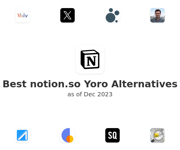 Best notion.so Yoro Alternatives
