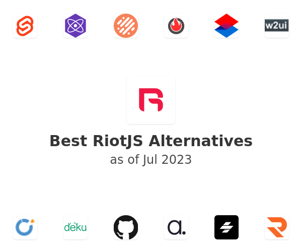 Best RiotJS Alternatives