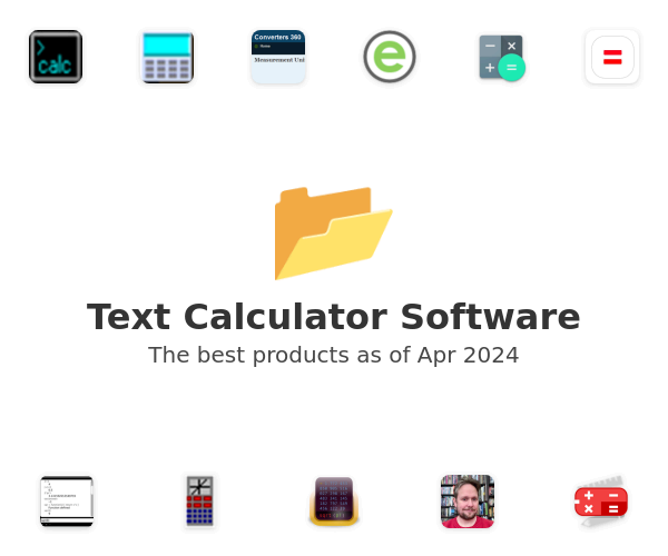 The best Text Calculator products