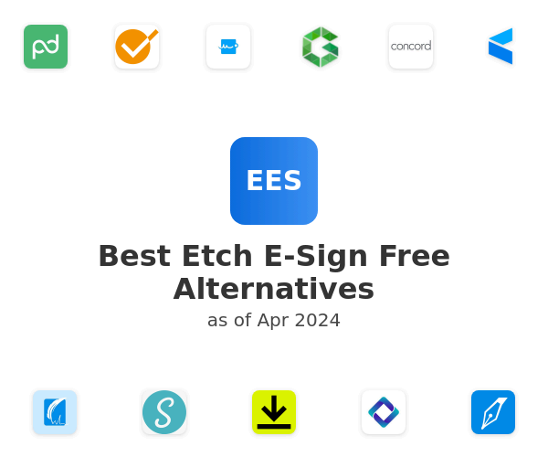 Best Etch E-Sign Free Alternatives