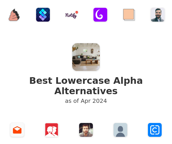 Best Lowercase Alpha Alternatives