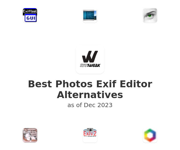 Best Photos Exif Editor Alternatives
