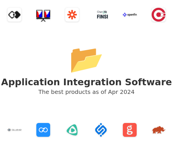 The best Application Integration products